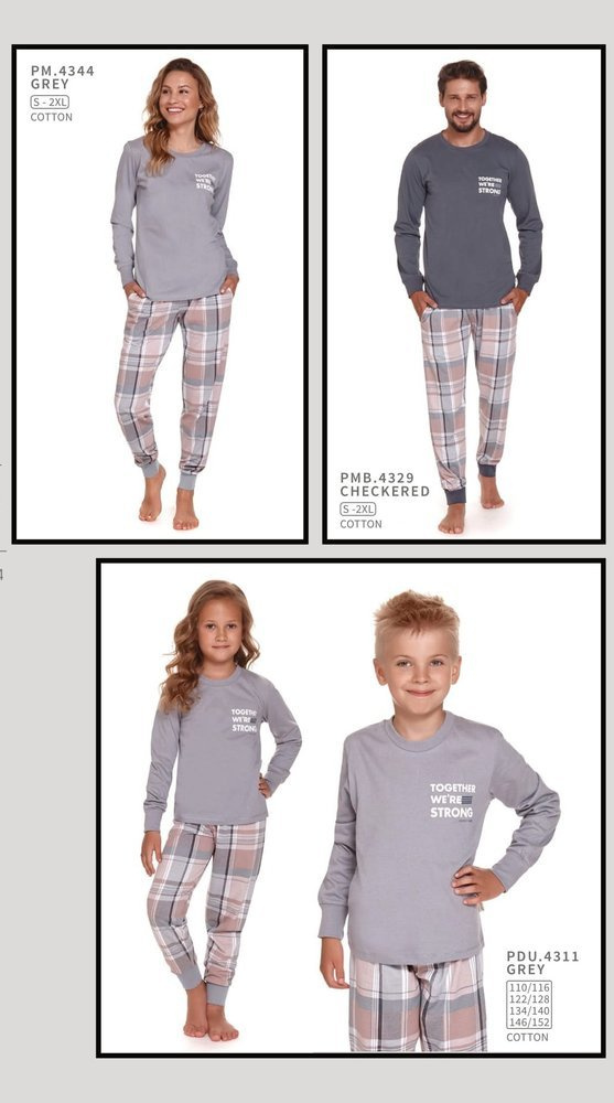 Piżama dziecięca 4311 Unisex Doctor Nap - grey