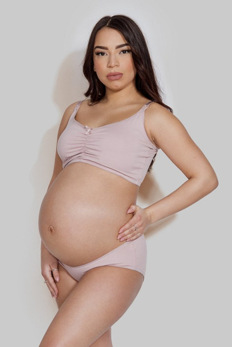 Mama panty figi ciążowe Mitex flowers
