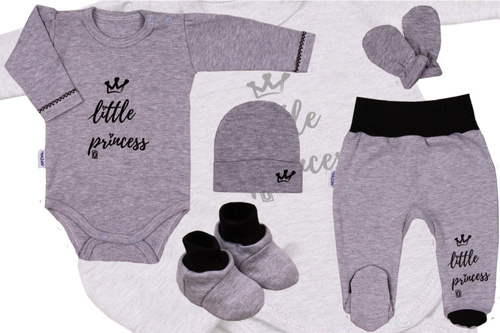 Wyprawka niemowlęca "Little Princess" Terjan - biały