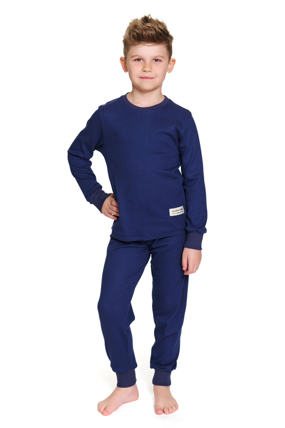 Piżama dziecięca 7351 Unisex Doctor Nap - navy blue