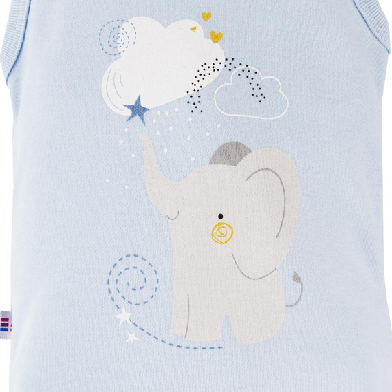 Mellow Ewa Klucze Body na ramiączkach - niebieski