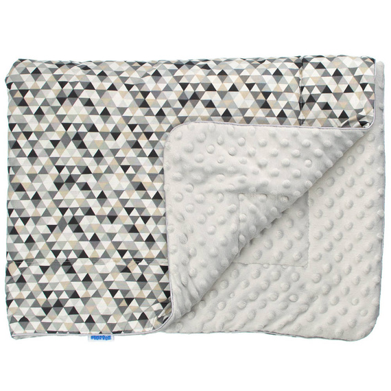 Papugi kocyk niemowlęcy Martex zielony