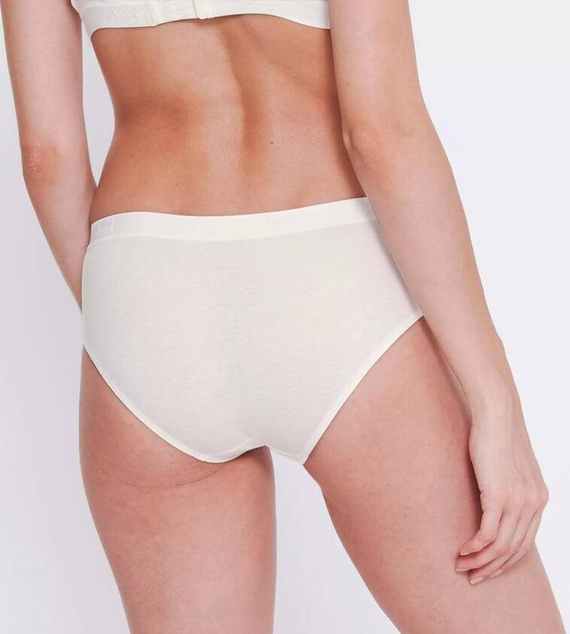 Go Casual Hipster Figi Damskie 2-pak Sloggi - silk white