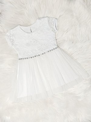 Angell II Bamabrillo Sukienka dziewczęca biały