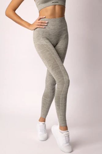 Melange legginsy damskie Spaio khaki