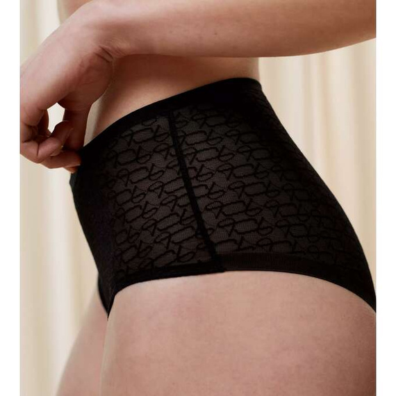 Signature Sheer Maxi Figi Damskie Triumph- czarne