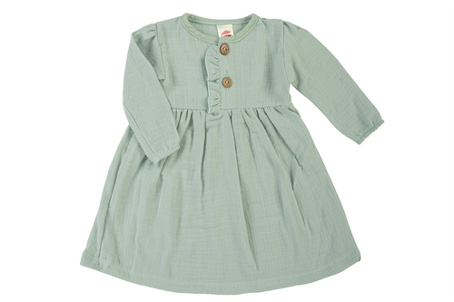 40235T "Just Muslin" Sukienka muślinowa Makoma turkusowy