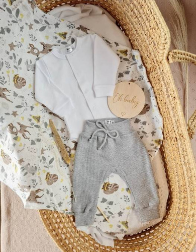 Komplet niemowlęcy Marija 0419W Little Gentleman