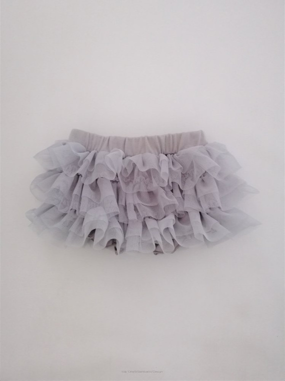 Bloomers Bambarillo ze spódniczką tiulową szary