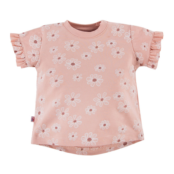 Daisy Eevi T-shirt dla dziewczynki - jasny róż