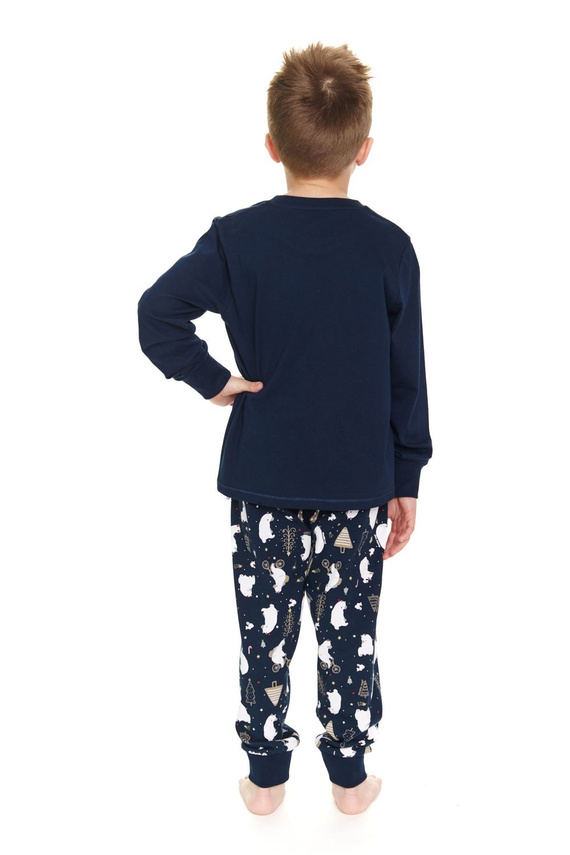 Piżama dziecięca 5264 "Frozen" Unisex Doctor Nap - navy blue