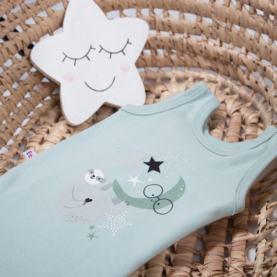 Mellow Ewa Klucze Body na ramiączkach - mięta