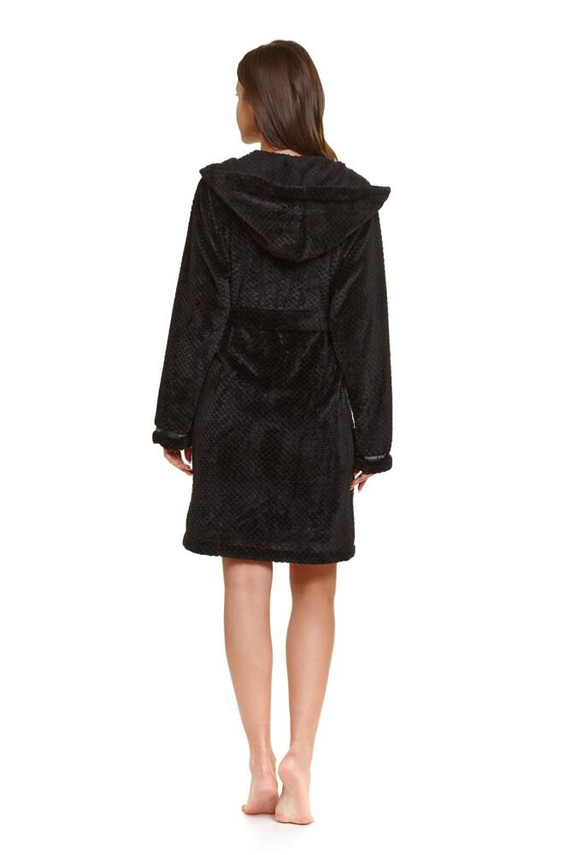 5208 Szlafrok damski Doctor Nap - black