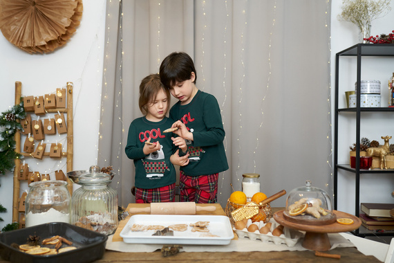 Tess Italian Fashion Piżama dziecięca - zielony/druk