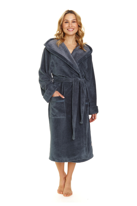 7135 Szlafrok unisex bambus Doctor Nap - grey