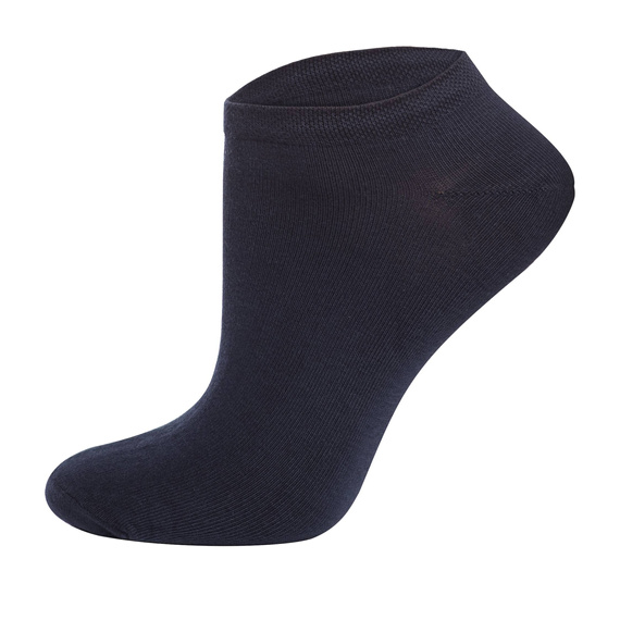 M02 Italian Fashion Skarpety stopki męskie - granatowy 