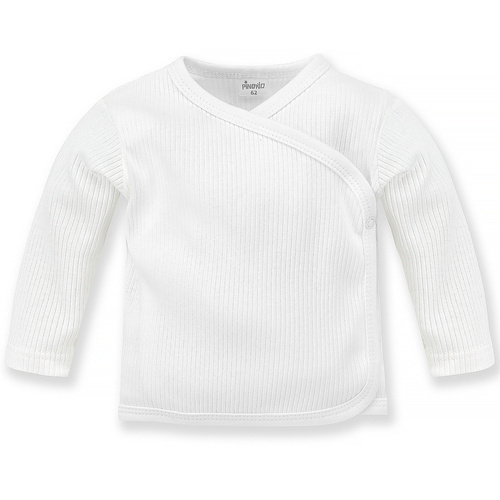 Lovely Day Pinokio Kaftanik prążkowany - biały