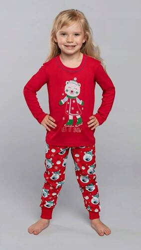 Czoka Italian FashionPiżama dziewczęca -czerwony