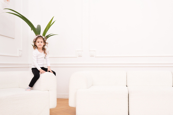 Tosia Italian Fashion podkoszulek dla dziewczynki - biały