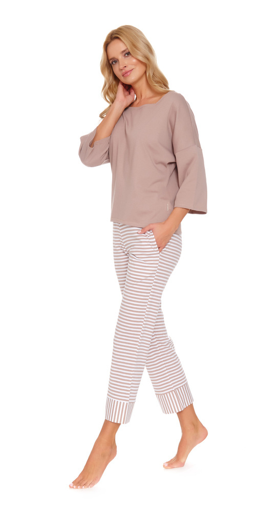 5119 Piżama Damska Doctor Nap - beige