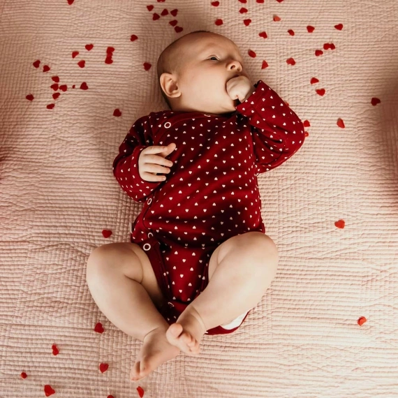 Love Eevi Body rozpinane - bordo