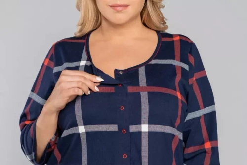 Izera koszula damska i do karmienia 3/4 rękaw Italian Fashion - druk