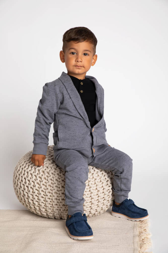 Bluzka z długim rękawem 169511 "Mix" Nicol - czarny