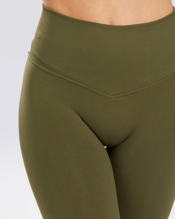 Flex legginsy damskie Spaio khaki