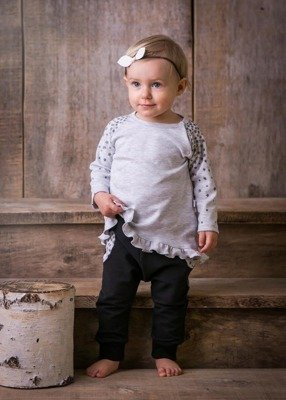 Bluzeczka + spodenki  "BRATKI" Koala- szary