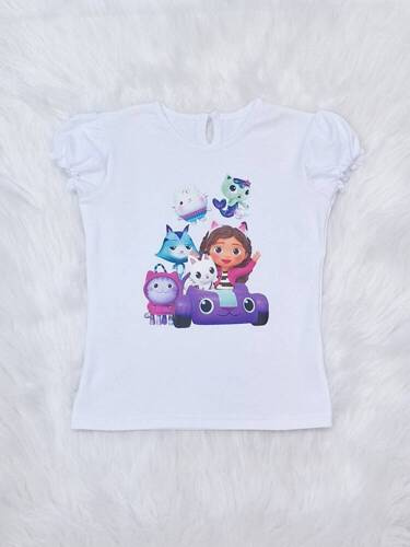 Przyjaciele Bambarillo Koszulka dziecięca krótki rękaw biały