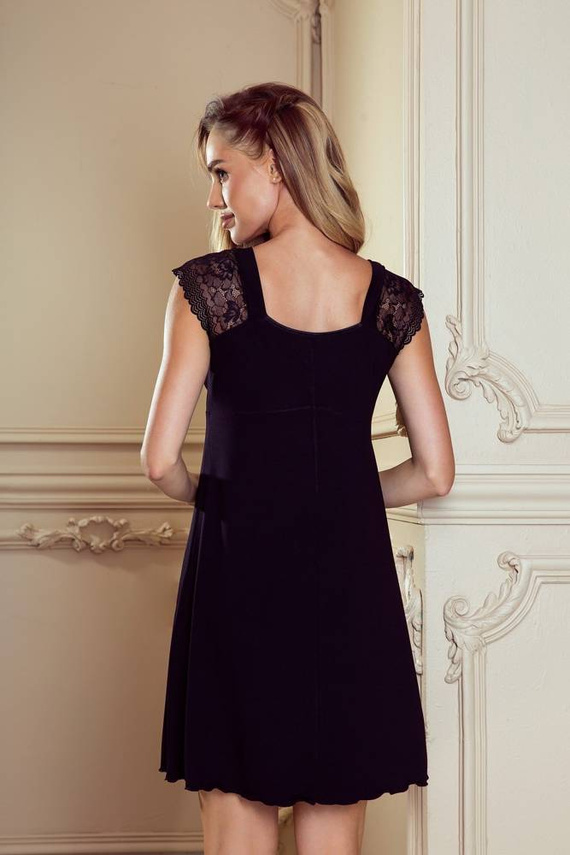 Omena Koszula Nocna First Lady Eldar czarny