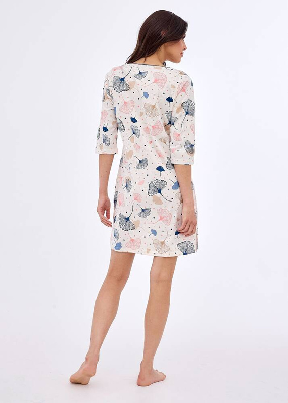 464/392 Selena Koszula nocna 3/4 Cornette ecru