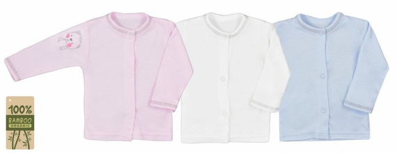 Kaftanik bambusowy MISIO I KRÓLICZEK Koala różowy