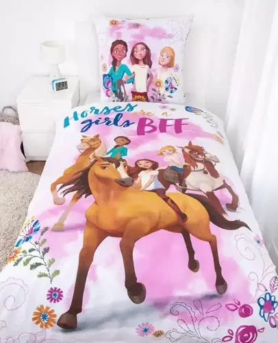 Spirit Konie Herding Pościel dziecięca bawełniana