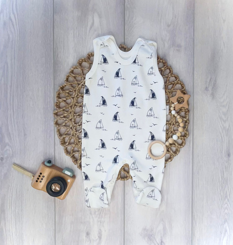 Bawełniane Śpiochy dla Niemowląt Mamatti SC15330 Kwiatki