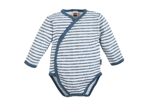 "BLUE SEA" Makoma Body baby z długim rękawem paski