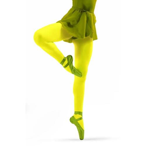 Claudia Rajstopy Dziewczęce kryjące 40 den Sesto Senso- neon yellow