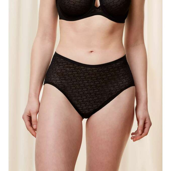 Signature Sheer Maxi Figi Damskie Triumph- czarne