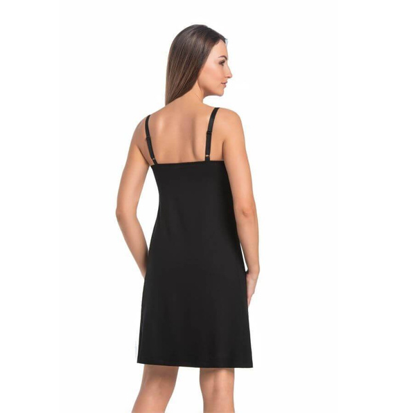 2173 Mommy Koszula nocna do karmienia Teyli - czarny