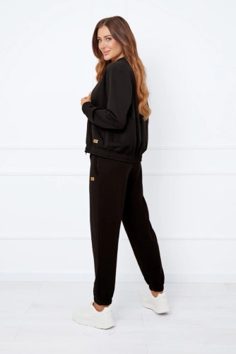 Caro Bluza damska bomberka Italian Fashion - czarny