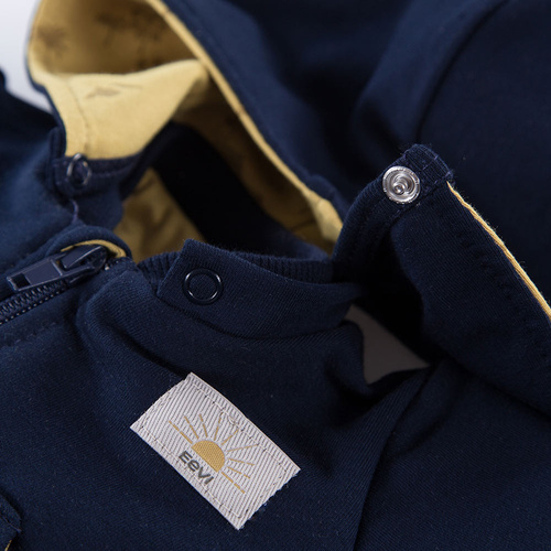 Sahara Eevi Dres dla chłopca, komplet - granat