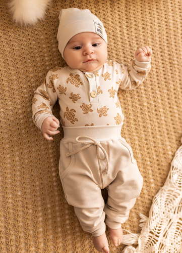 "Easy Life" Makoma Spodnie niemowlęce moonbeam