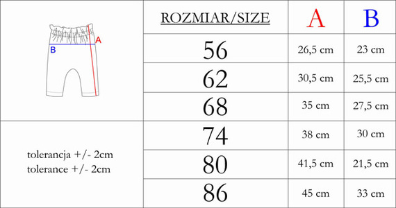 Spodnie niemowlęce 169080 Nicol