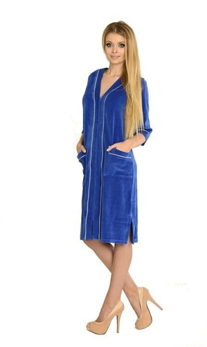 974 / 352 Welur Szlafrok damski Forex - chaber