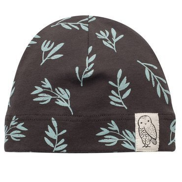 Czapka bawełniana "Stay Green" Pinokio - grafit druk