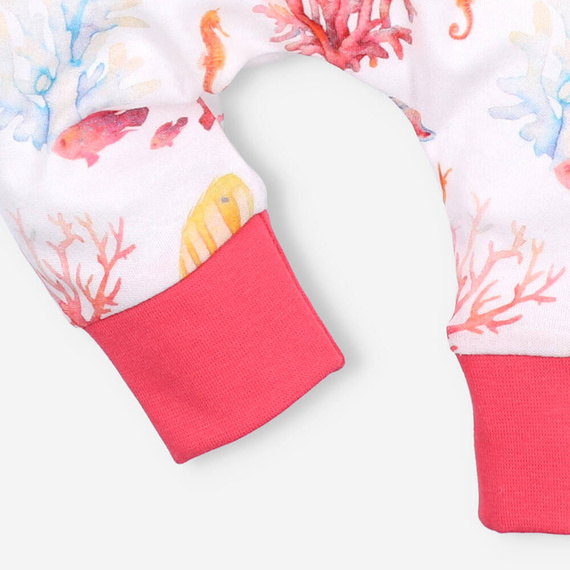 ABN-3026/KWI Ocean Spodnie z bawełny organicznej Nini