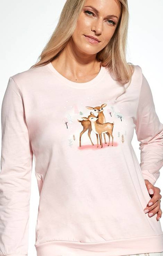 467/343 Fall Piżama damska Cornette - różowy