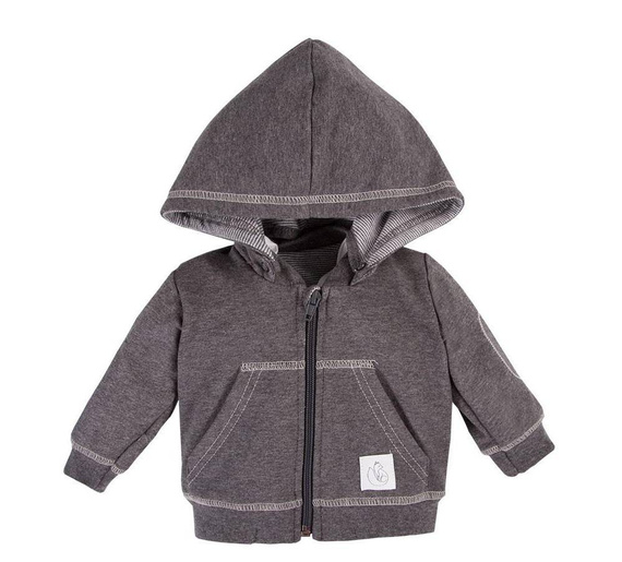 UNIQUE Ewa Klucze Bluza rozpinana z kieszeniami - bordo