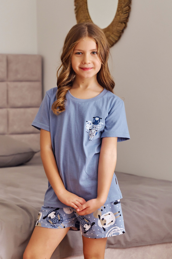Piżama dziecięca 7208 Unisex Doctor Nap - sheep