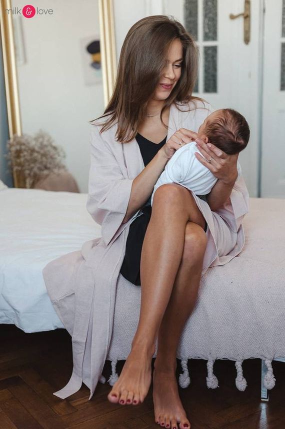 Forest Szlafrok bambusowy Milk&Love